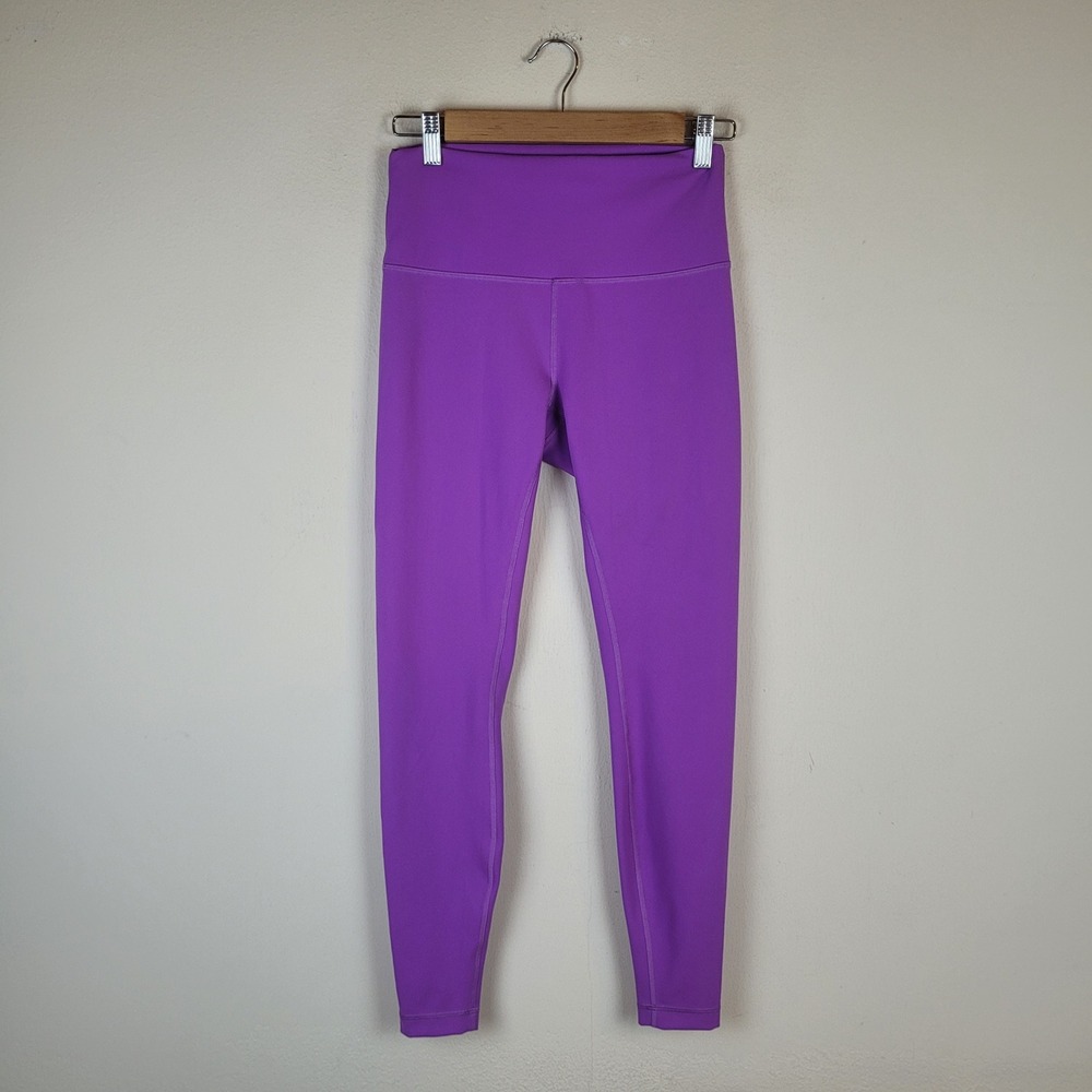 Lululemon Leggings 8 College Purple Wunder Train High-Rise Tight 28 Inch W5EOLS